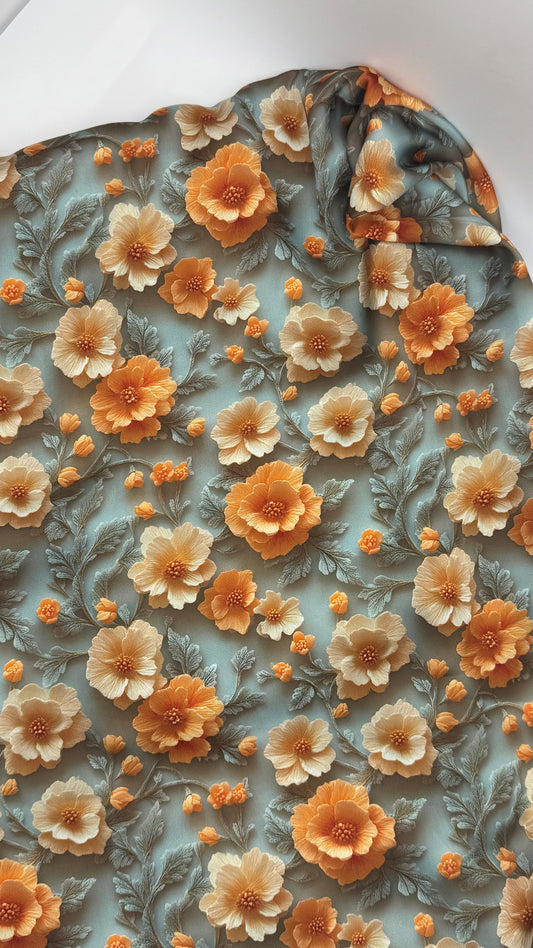 3D Golden Bloom - Price per Meter